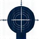 Icon depicting a security camera with target lock-on