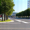Sample street scene for autonomous driving