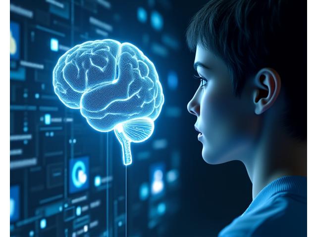 A visual representation of an AI system smoothly handing over a challenging content moderation case to a human expert, depicted by glowing data streams flowing from a stylized AI brain to a human icon, against a clean, modern digital interface.
