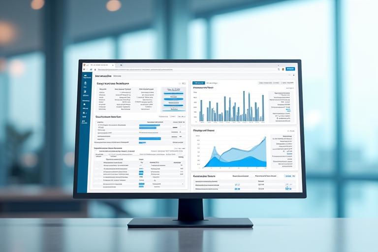 Interactive analytical tool interface showcasing before and after design improvements