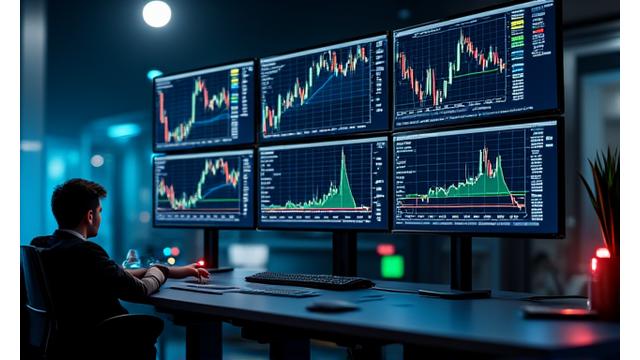 Financial risk analysis dashboard for trading interfaces